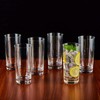 Heat-Resistant Drinking Glasses Set of 6 Double Fashioned Glass Lowball