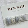 Line Line Nail Tips - Lipstick / 라인라인 네일팁 -