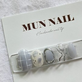 Line Line Nail Tips - Lipstick / 라인라인 네일팁 - 립스틱