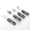Extra Wide Handles Easy Grip Cutlery Set of 4 Disability