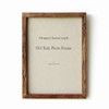 Photo Frame, Wood, Teak Wood, Stylish, A4, Wall Mounted, Simple,