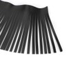 Saddlebag Tassels Leather, KIMISS 2pcs Motorcycle Saddle Bags with Fringe,