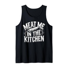 Charcuterie Board Meat Chef Hard Cured Sausage Tank Top