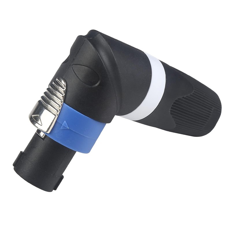 Right Angle Speaker Plug Speakon Connector, Speaker Jacks and Connectors