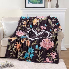 Battilo Mother's Day Flannel Blanket - 50x60 Inches Soft Cozy Plush Throw Blankets for Mom - Gift for Mother's Day, Birthday, Christmas - Warm & Luxurious Gift Ideas