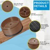 EGTTGIN 8 Pack Furniture Risers 1 Inch, Adjustable Bed Risers