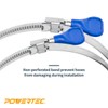 POWERTEC 70120 4 Inch Key Hose Clamp, Thumb Screw Key