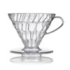 Hario V60 Plastic Coffee Dripper, 02, Clear