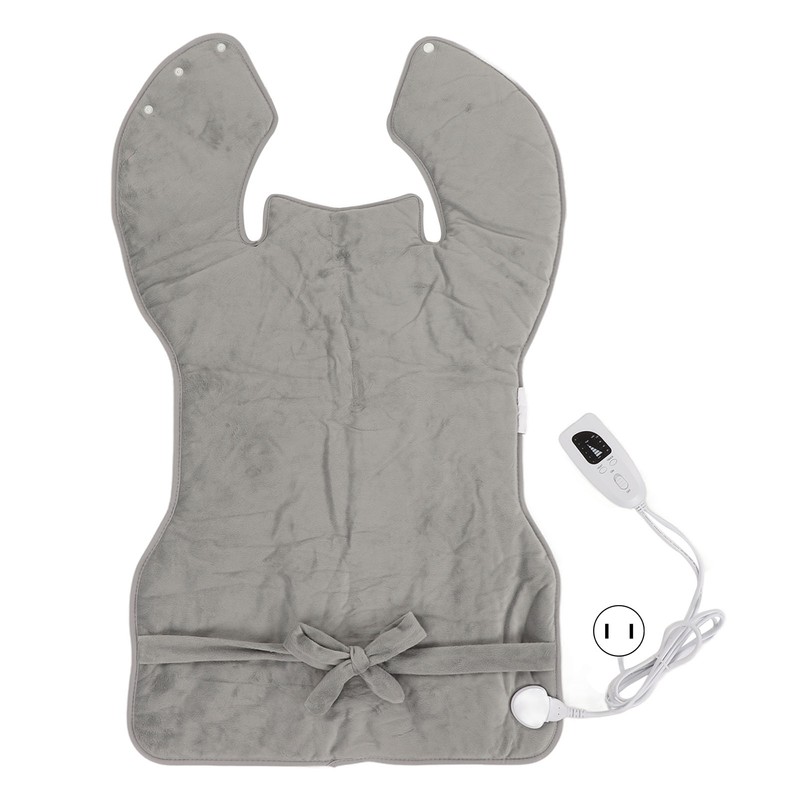 Back Heating Pad 6 Level Temperature Adjustment Drapeable Electric Back