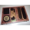 Berkshire NEW BERKSHIRE CEDAR WOOD SHOE SHINE KIT WITH 5