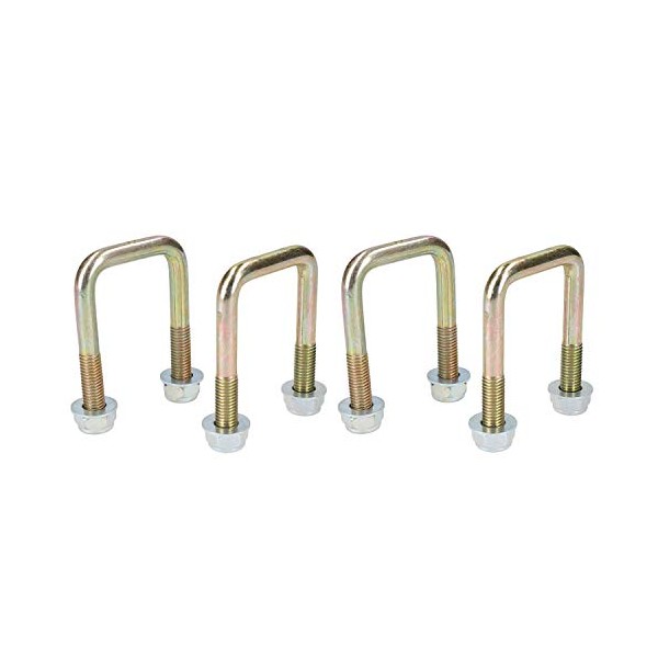 4 Pack M10 40mm x 70mm U-Bolt N-Bolt for Trailers with Nuts HIGH TENSILE