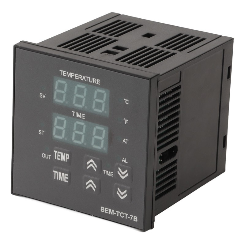 Thermostat Time Digital Display K Type Input Temperature Controller for