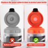 4pcs Dispensing Rubber Valves Compatible with Gatorade Water Bottle, Silicone