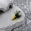Briny River 6 x two-colour wet fly streamline fishing hooks,