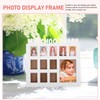 Alipis Year Photo Display Holder, White Pvc Frame, 11x9.8 Inches,