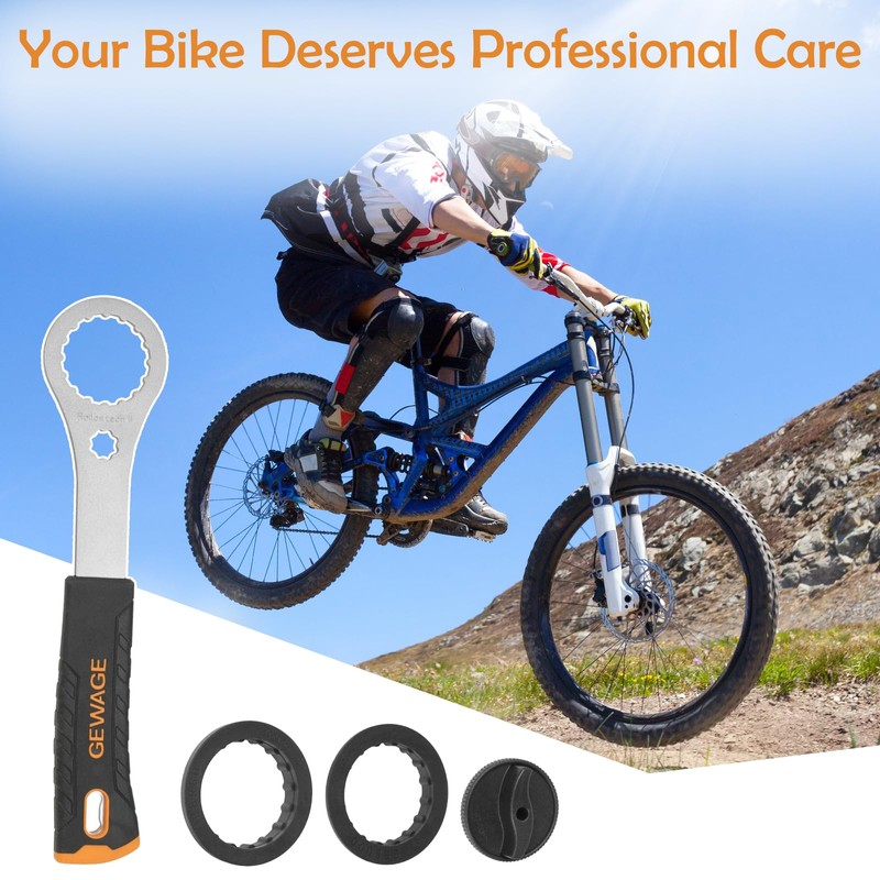 TayBong Bottom Bracket Tool with Adapters for Shimano Hollowtech II/BB9000/BBR60,