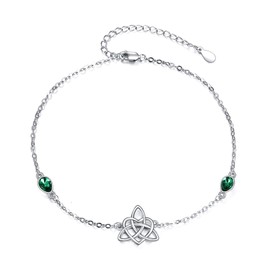 VONALA Turtle Ankle 925 Sterling Silver Blue Opal Sea Turtle Anklets Plam Tree Starfish Layered Link Chain Ankle Beach Ocean Foot Jewelry Gift for Women