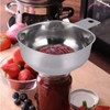 Cabilock Canning Funnel Stainless Steel Wide Mouth Kitchen Funnel with