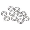 sourcing map Countersunk Pan Washers #12 304 Stainless Steel for