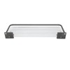 30cm Bathroom Wall Mounted Shelf Space Aluminum Acrylic Towel Rack