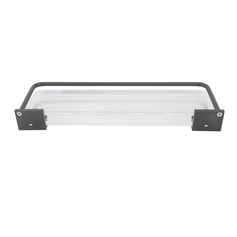30cm Bathroom Wall Mounted Shelf Space Aluminum Acrylic Towel Rack