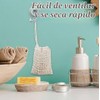 50 soap bags mesh exfoliating, 100% natural sisal soap pouch,