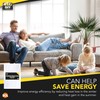 1.5m x 4m Window Insulation Film Kit for Winter &
