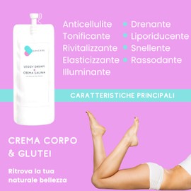 EM CARE Anti-Cellulite-Creme Forte – Körper und Gesäß – entwässernd und straffend – 100 ml – Made in Italy