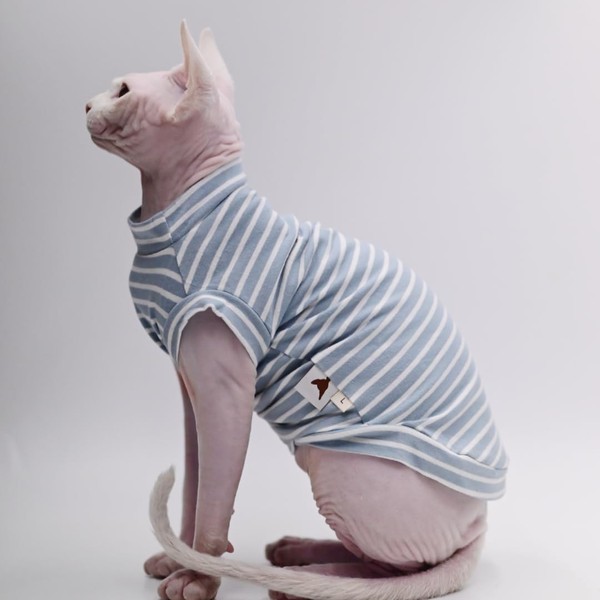 Sphynx Cat Clothes Pure Cotton Soft and Stretch Spring and