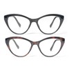 KoKoBin Cat Eye Reading Glasses for Women 2 Pairs Readers