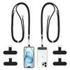 2Pack Phone Lanyard, Adjustable Phone Lanyard Crossbody Neck Straps with