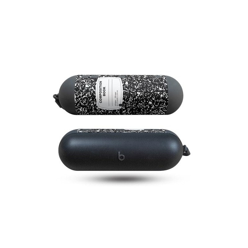 Speaker Skin Compatible with Beats Pill (2024) - Composition Book