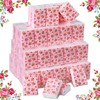100 Packs Tissue Packs Floral Travel Tissues Packs Pocket Facial