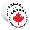 GRITKULTURE True North Canada Flag Vinyl Decal Stickers 10 Pack for Proud Canadian Decal for Strong and Free Car Bumper, Truck, Window, Laptop
