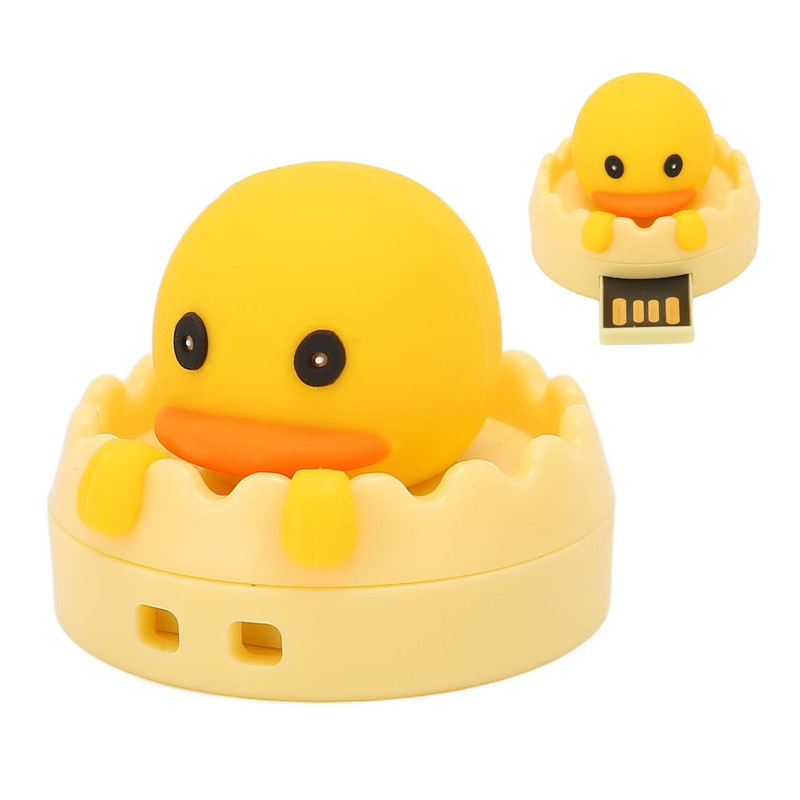 U DISK USB2.0 Interface Yellow Duck Cartoon Style Portable Electronic
