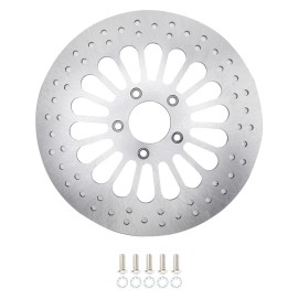 carauto2000 11.8" Front Brake Rotor for Harley Touring Street Glide FLHX Road King FLHR