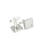 Square Cufflinks with ‘4’ Engraved - 4th Anniversary