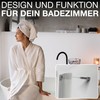 PHOS Design Rope Tension Set for Shower Curtain, Brushed Stainless