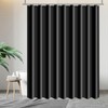 Daesar Waterproof Shower Curtain, Anti-Mould, Bathtub Curtain, Textile, Modern, Plain