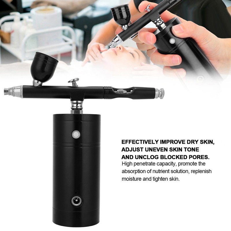 Portable USB Oxygen Injection Atomization Airbrush Moisturizing Skin Care Spray