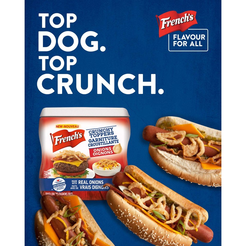 French's, Crunchy Toppers, Onions, 680g