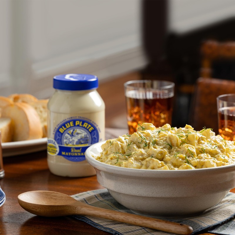 Blue Plate Real Mayonnaise, 16 Fl Oz Jar (Pack of