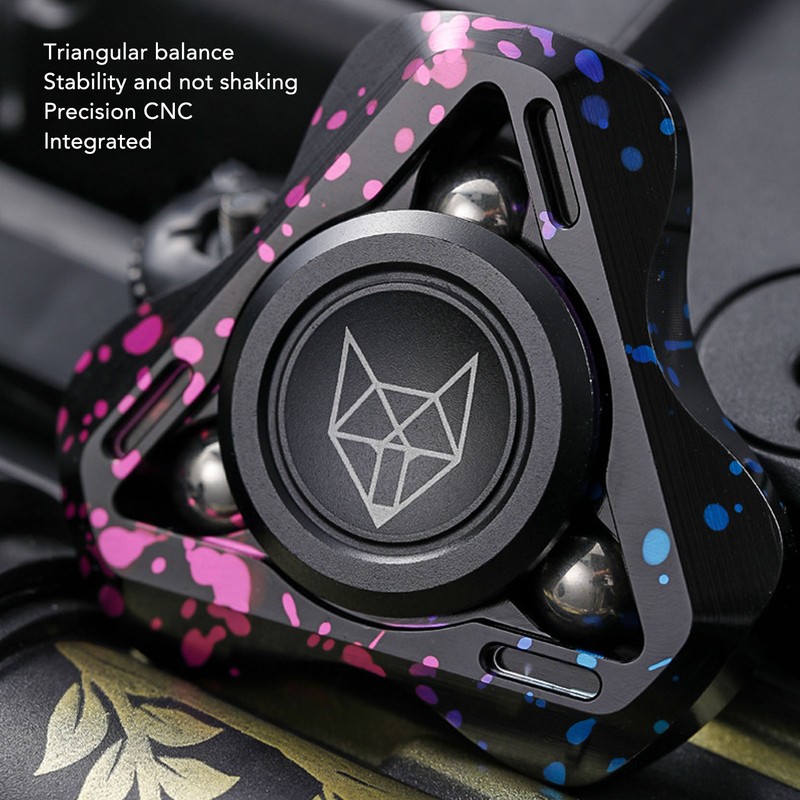 Fidget Hand Toy Metal Creative Stress Relief Fidget Rotation Sensory