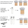 FVTLED Solar Outdoor Post Cap Lights, Solar Post Light Fits
