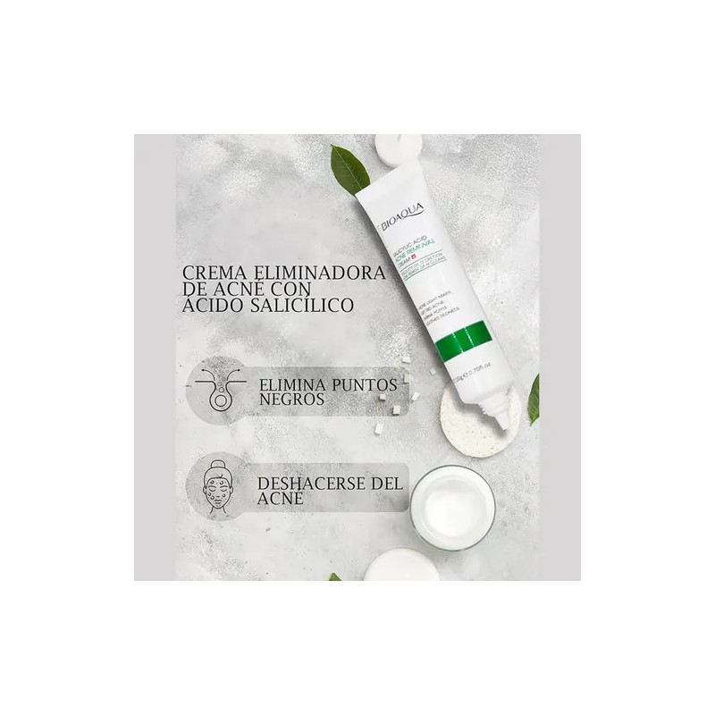 Crema Limpiadora Facial Anti Acné Y Cicatrices
