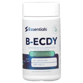B- ECDY  B- Ecdysterona - Cyanotis vaga 200mg  Essentials Innovation  60 Cpsulas - Producto Original de Alta Calidad, Entrega Rápida y Segura, Garantí