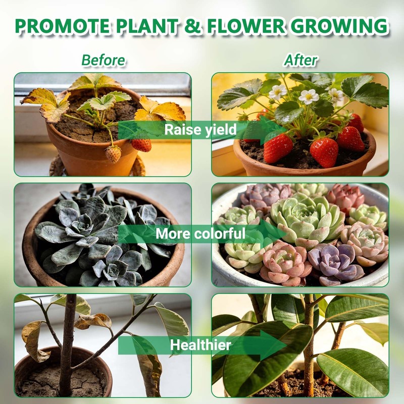 Full Spectrum 84 LED Grow Light for Indoor Plants, 6500K