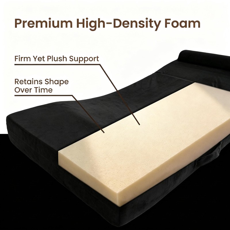Givanlee Lash Bed Topper,Ergonomic Massage Table Pad,Foldable,23.6"W *70"L