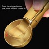 Ice Cream Scoop, Stainless Steel Ice Cream Ball Spoon with