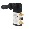 GCESSOIRY 1/4" NPT 5 Way 3 Position Air Hand Lever